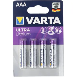 Varta Lithium Batterie AAA 4 St.