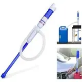 Tragbare Elektrische Wasserpumpe, Flüssigkeitspumpe, Benzin-/dieselpumpe, Teichpumpe Für Aquarien Mit Blauem Saugrohr