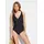 bonprix Badeanzug Damen Schwarz 38