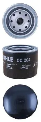 MAHLE Ölfilter oc204 Anschraubfilter 80mm Gewindemaß3/4-16UNF-2B für Volvo Opel Vaughall Ford