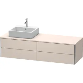 Duravit XSquare 160x54,8x40cm, 4 La, wd, Beck. li, Tau