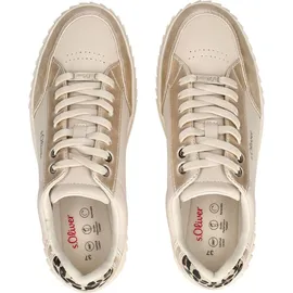 s.Oliver Sneaker Sneaker Leder - Beige 41