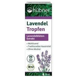 Hübner Lavendel Tropfen bio
