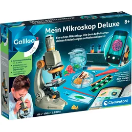 CLEMENTONI Mein Mikroskop Deluxe