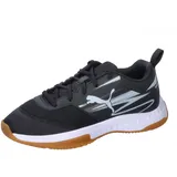 Puma Varion II Jr Indoor Court Shoe, Puma Black Cool Light Gray Gum, 38.5