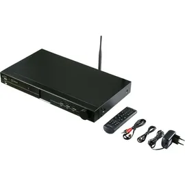 Renkforce RF-DAB-IR1700 Radio-Adapter DAB+, UKW, WLAN, LAN, Bluetooth®, DLNA DLNA-fähig Schwarz