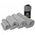 pandoo Badetuch 80 x 160 cm grau