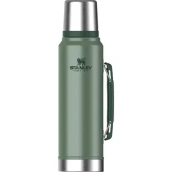 Isolierflasche 1L 'Classic' - Thermoskanne Kaffee Doppelwandig - Wandern Fahrrad 1 LITER