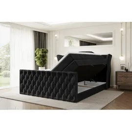 altdecor Vila-Z King 160 x 200 cm H3/H4 Schwarz