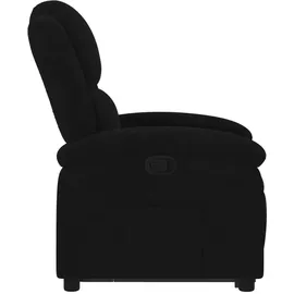 vidaXL Relaxsessel mit Aufstehhilfe Samt 56,1 x 82 x 75,7 cm Schwarz