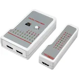 Logilink WZ0017 - HDMI Kabel Tester f?r bereits angeschlossene oder Nicht installierte HDMI-Kabel, Wei?