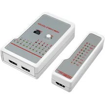 Logilink WZ0017 - HDMI Kabel Tester f?r bereits angeschlossene oder Nicht installierte HDMI-Kabel, Wei?