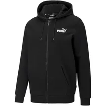 Puma Essentials Small Logo Fleece-Kapuzenjacke Herren 01 black M