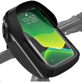 VELMIA Lenkertasche Wasserdicht - Fahrrad Handyhalterung für Navigation - Handyt