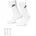Sportswear Crew-Socken White/Black 38-42