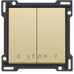 Niko Züblin 221-65918 Abdeckung für Doppel Rollladentaster zur elektronischen Bedienung 22165918