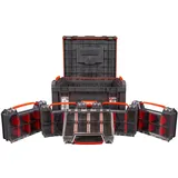 QBRICK System PRO Werkzeugkasten 2.0 + 5 x PRO Organizer mehrfarbig