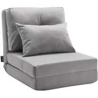 Vevor Schlafcouch klappbar 2-Sitzer Grau