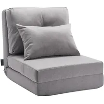 Vevor Schlafcouch klappbar 2-Sitzer Grau