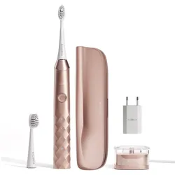 Ailoria Shine Bright USB-Schallzahnbürste Rosegold Limited Edition Elektrische Zahnbürste 