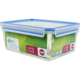 Emsa Frischhaltedose Clip & Close blau 11 cm hoch 3,7 l