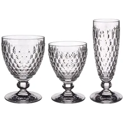 Villeroy & Boch Boston Coloured Wein- & Sektgläser 12er Set - Klar - DS