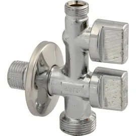 ARCOCERE Arco Combi Mac 1/2-3/8-34 Armatur, 2 Anschlüsse, Grau