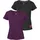 H.I.S. H.I.S Funktionsshirt in Schwarz/Pflaume, | Gr. 40/42,