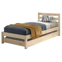 Vipack Kinderbett Pino 90 x 200 cm Kiefer lackiert braun