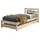 Vipack Kinderbett Pino 90 x 200 cm Kiefer lackiert braun