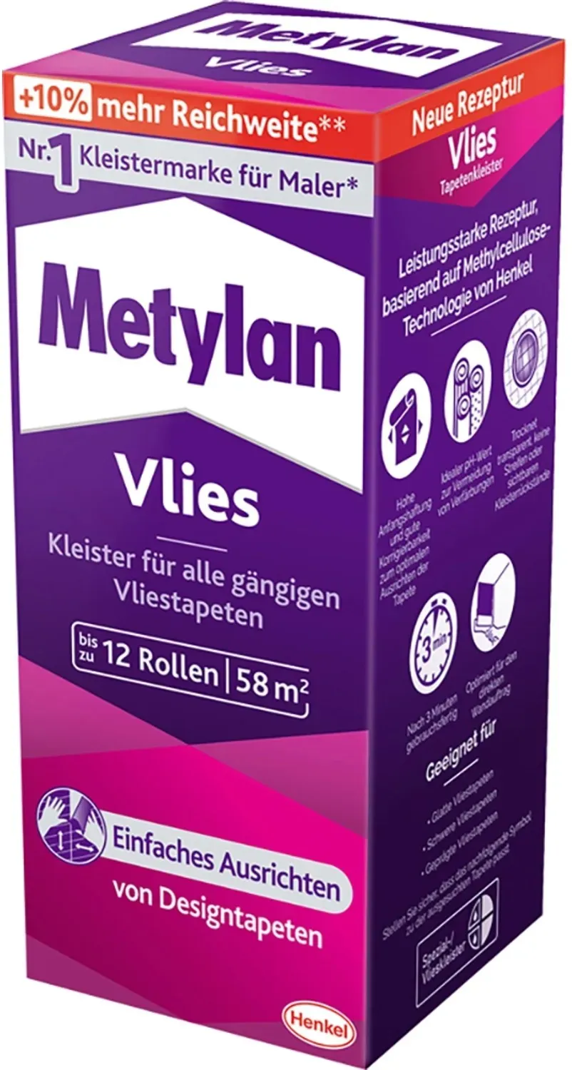 Preisvergleich Produktbild Metylan Vlies Tapetenkleister 360 g