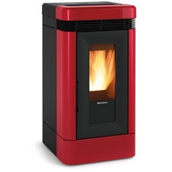 Extraflame Pelletofen Lucia Plus bordeaux | Kanalisierbar | 12 kW