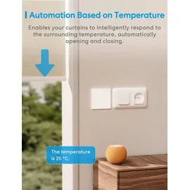 Meross WLAN Rolladenschalter funktioniert mit Homekit, Alexa Rolladen, Smart Jalousien Schalter benötigt Nullleiter, Zeitschaltuhr und Sprachsteue...