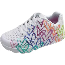 SKECHERS Uno Lite Kinder Weiß/Mehrfarbig 35