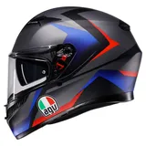 AGV K3 Striga Matt Black/Blue/Red L