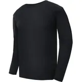 Merino-Mix Longsleeve Arne Herren schwarz L