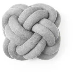 Design House Stockholm - Knot Kissen, hellgrau