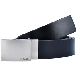 Picard Wendegürtel Leder individuell kürzbar Schwarz Herren 