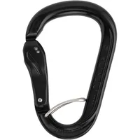 Austrialpin HMS Rondo Alu Slide-Autolock Selfie HMS-Karabiner-Schwarz-One Size