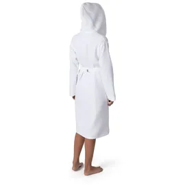 Möve Bademantel Piquée Weiß XL