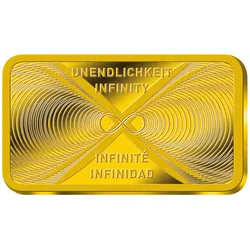 5er-Set Goldbarren "Infinity"