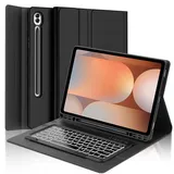FOGARI Magnetische Tastatur für Samsung Galaxy Tab S10 Ultra 14,6 Zoll 2024, QWERTY Italienische Tastatur mit Hintergrundbeleuchtung Bluetooth abnehmbar, Hülle mit Samsung Tab S10 Ultra 14,6 Zoll 2024