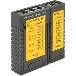 DeLock 86407 Netzwerk Tester / RJ12 + Portfinder