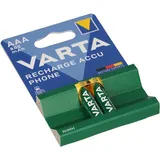 Varta - 2x Akku Aaa 1,2v 800mah Kompatibel Telefon Aeg Eole 1425 1800b 1825