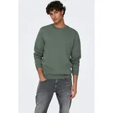 Only & Sons Sweatshirt grau L