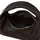 LES VISIONNAIRES Greta Schultertasche Leder 20 cm braun