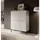 Selsey Highboard 100 x 122 cm Weiß / Schwarz