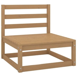 vidaXL 10-tlg. Garten-Lounge-Set Massivholz Kiefer - Braun