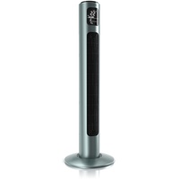 Brandson Turmventilator 96cm Fernbedienung LED-Display & Oszillation silbermint