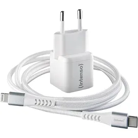 Intenso Power Adapter 30W USB-C mit Lightning-Kabel